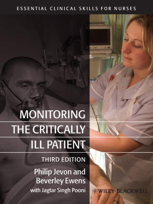 Title details for Monitoring the Critically Ill Patient by Philip Jevon - Available